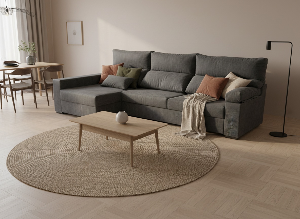 Sofá Chaiselongue Navy 3 plazas